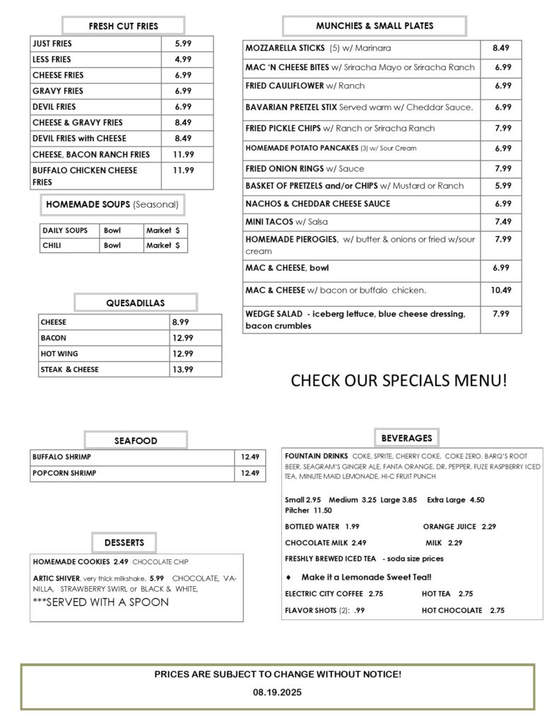 Menu Pg 2